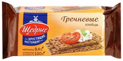 Хлебцы хрустящие 100 г Щедрые гречневые