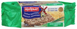 Хлебцы хрустящие 100 г Щедрые ржано-пшеничные с луком