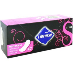 Прокладки женские ежедневные Libresse Стайл мультиформ 40 шт.