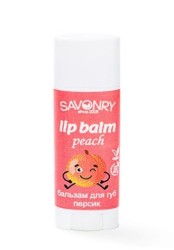Бальзам для губ Savonry персик 5.5 мл