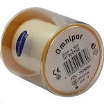 Пластырь фиксирующий, Omnipor (Омнипор) р. 5смх5м №1 арт. 900552 на нетканой основе гипоаллергенный для щадящей фиксации белый пласт. упаковка