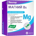 Магний В6 Эвалар, табл. 1.25 г №60