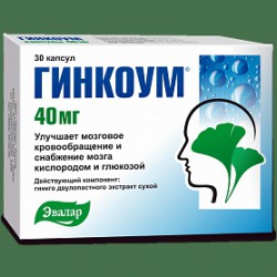 Гинкоум капс. 40 мг 90 шт.